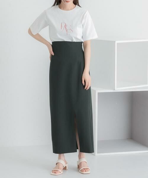 SENSE OF PLACE by URBAN RESEARCH / センスオブプレイス バイ アーバンリサーチ スカート | ストレッチスリットスカート | 詳細24