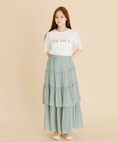 SENSE OF PLACE by URBAN RESEARCH / センスオブプレイス バイ アーバンリサーチ スカート | ランダムティアードロングスカート