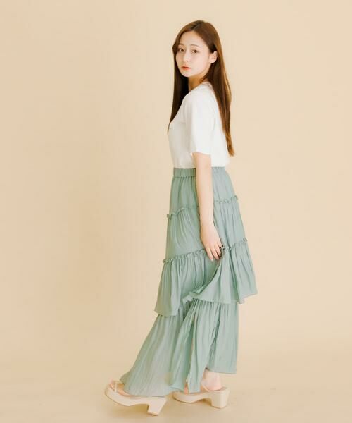SENSE OF PLACE by URBAN RESEARCH / センスオブプレイス バイ アーバンリサーチ スカート | ランダムティアードロングスカート | 詳細4