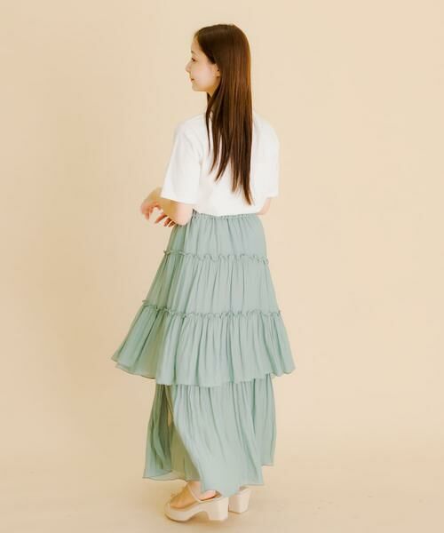 SENSE OF PLACE by URBAN RESEARCH / センスオブプレイス バイ アーバンリサーチ スカート | ランダムティアードロングスカート | 詳細5