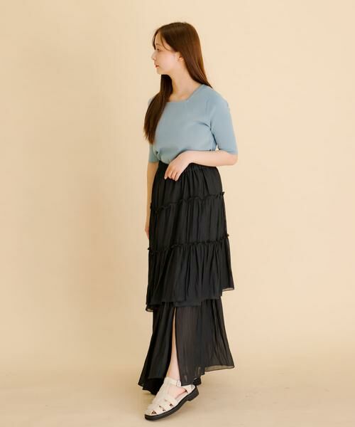 SENSE OF PLACE by URBAN RESEARCH / センスオブプレイス バイ アーバンリサーチ スカート | ランダムティアードロングスカート | 詳細26