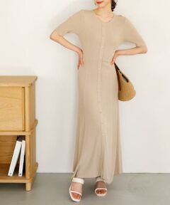 SENSE OF PLACE by URBAN RESEARCH / センスオブプレイス バイ アーバンリサーチ ワンピース | リブデザインニットワンピース