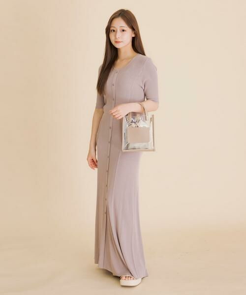 SENSE OF PLACE by URBAN RESEARCH / センスオブプレイス バイ アーバンリサーチ ワンピース | リブデザインニットワンピース | 詳細10