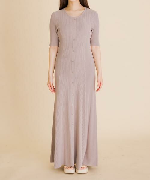 SENSE OF PLACE by URBAN RESEARCH / センスオブプレイス バイ アーバンリサーチ ワンピース | リブデザインニットワンピース | 詳細15