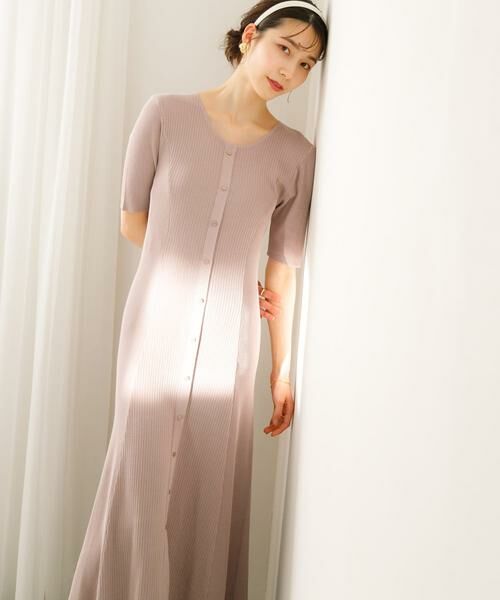 SENSE OF PLACE by URBAN RESEARCH / センスオブプレイス バイ アーバンリサーチ ワンピース | リブデザインニットワンピース | 詳細2