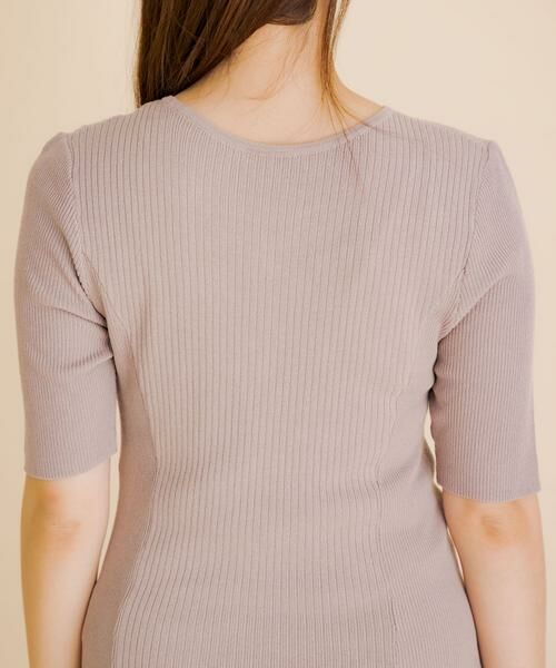 SENSE OF PLACE by URBAN RESEARCH / センスオブプレイス バイ アーバンリサーチ ワンピース | リブデザインニットワンピース | 詳細21