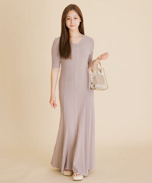 SENSE OF PLACE by URBAN RESEARCH / センスオブプレイス バイ アーバンリサーチ ワンピース | リブデザインニットワンピース | 詳細9