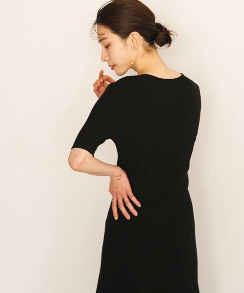 SENSE OF PLACE by URBAN RESEARCH / センスオブプレイス バイ アーバンリサーチ ワンピース | リブデザインニットワンピース | 詳細29