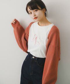 SENSE OF PLACE by URBAN RESEARCH / センスオブプレイス バイ アーバンリサーチ ニット・セーター | リブニットボレロ