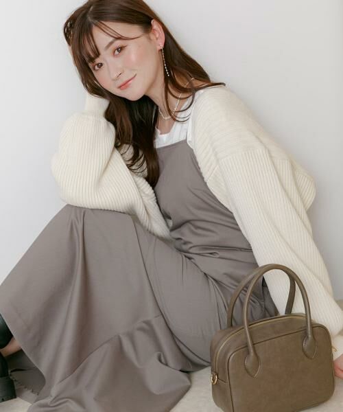 SENSE OF PLACE by URBAN RESEARCH / センスオブプレイス バイ アーバンリサーチ ニット・セーター | リブニットボレロ | 詳細16