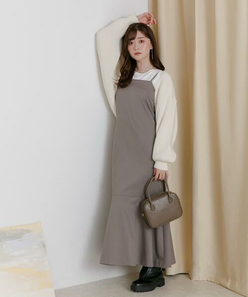 SENSE OF PLACE by URBAN RESEARCH / センスオブプレイス バイ アーバンリサーチ ニット・セーター | リブニットボレロ | 詳細25