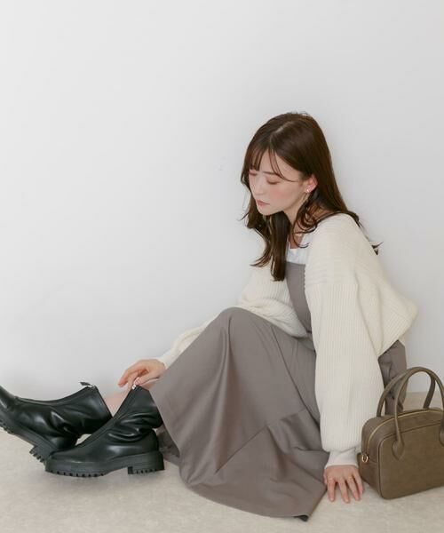 SENSE OF PLACE by URBAN RESEARCH / センスオブプレイス バイ アーバンリサーチ ニット・セーター | リブニットボレロ | 詳細17