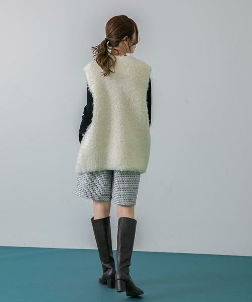 SENSE OF PLACE by URBAN RESEARCH / センスオブプレイス バイ アーバンリサーチ ショート・ハーフ・半端丈パンツ | ツィードバミューダパンツ | 詳細11