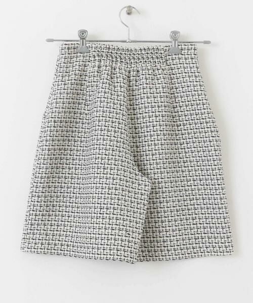 SENSE OF PLACE by URBAN RESEARCH / センスオブプレイス バイ アーバンリサーチ ショート・ハーフ・半端丈パンツ | ツィードバミューダパンツ | 詳細14