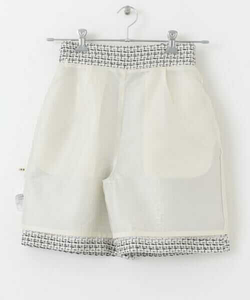 SENSE OF PLACE by URBAN RESEARCH / センスオブプレイス バイ アーバンリサーチ ショート・ハーフ・半端丈パンツ | ツィードバミューダパンツ | 詳細15