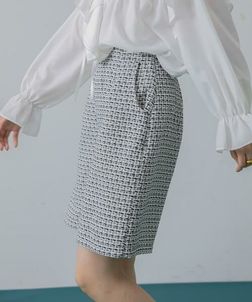 SENSE OF PLACE by URBAN RESEARCH / センスオブプレイス バイ アーバンリサーチ ショート・ハーフ・半端丈パンツ | ツィードバミューダパンツ | 詳細2