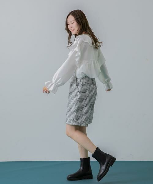 SENSE OF PLACE by URBAN RESEARCH / センスオブプレイス バイ アーバンリサーチ ショート・ハーフ・半端丈パンツ | ツィードバミューダパンツ | 詳細4