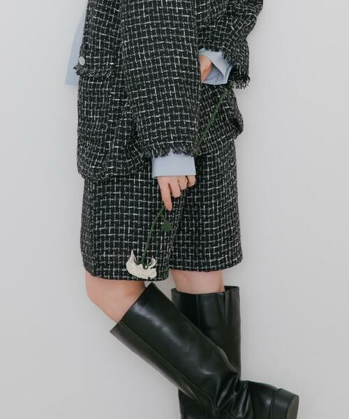 SENSE OF PLACE by URBAN RESEARCH / センスオブプレイス バイ アーバンリサーチ ショート・ハーフ・半端丈パンツ | ツィードバミューダパンツ | 詳細17