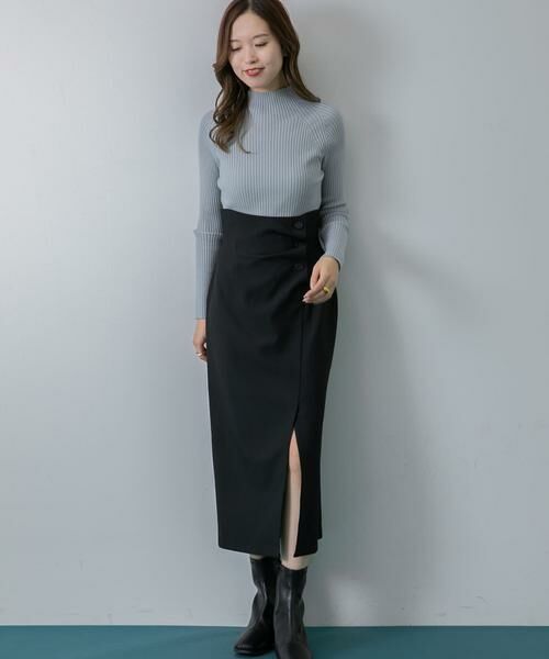 SENSE OF PLACE by URBAN RESEARCH / センスオブプレイス バイ アーバンリサーチ スカート | ボタンディテールスカート | 詳細1