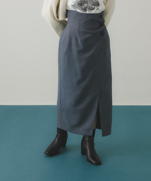 SENSE OF PLACE by URBAN RESEARCH / センスオブプレイス バイ アーバンリサーチ スカート | ボタンディテールスカート | 詳細20