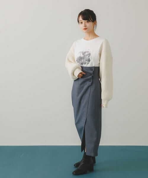 SENSE OF PLACE by URBAN RESEARCH / センスオブプレイス バイ アーバンリサーチ スカート | ボタンディテールスカート | 詳細23