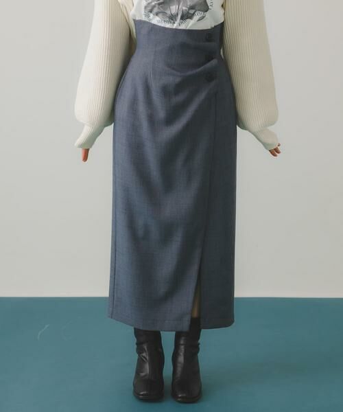 SENSE OF PLACE by URBAN RESEARCH / センスオブプレイス バイ アーバンリサーチ スカート | ボタンディテールスカート | 詳細24