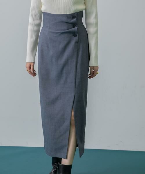 SENSE OF PLACE by URBAN RESEARCH / センスオブプレイス バイ アーバンリサーチ スカート | ボタンディテールスカート | 詳細13