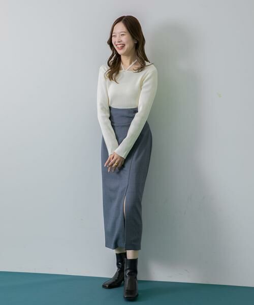 SENSE OF PLACE by URBAN RESEARCH / センスオブプレイス バイ アーバンリサーチ スカート | ボタンディテールスカート | 詳細16