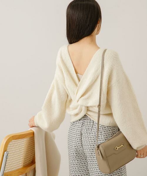 SENSE OF PLACE by URBAN RESEARCH / センスオブプレイス バイ アーバンリサーチ ニット・セーター | 2WAYツイストデザインセーター | 詳細11