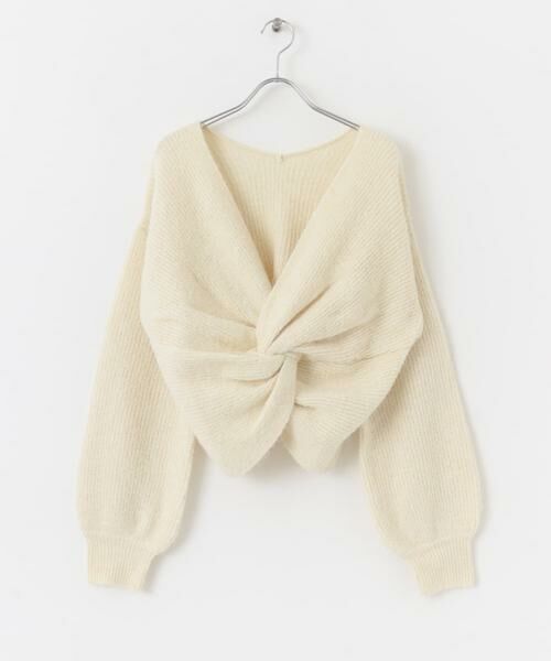 SENSE OF PLACE by URBAN RESEARCH / センスオブプレイス バイ アーバンリサーチ ニット・セーター | 2WAYツイストデザインセーター | 詳細14