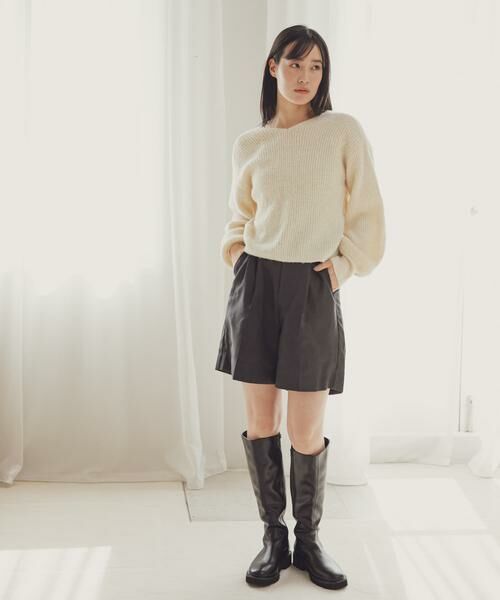 SENSE OF PLACE by URBAN RESEARCH / センスオブプレイス バイ アーバンリサーチ ニット・セーター | 2WAYツイストデザインセーター | 詳細5