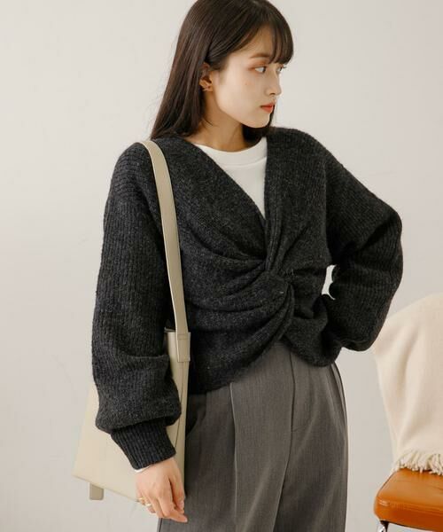 SENSE OF PLACE by URBAN RESEARCH / センスオブプレイス バイ アーバンリサーチ ニット・セーター | 2WAYツイストデザインセーター | 詳細18