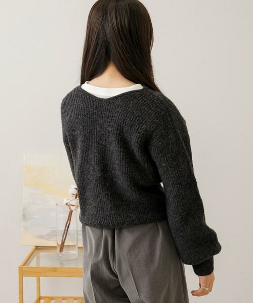 SENSE OF PLACE by URBAN RESEARCH / センスオブプレイス バイ アーバンリサーチ ニット・セーター | 2WAYツイストデザインセーター | 詳細20