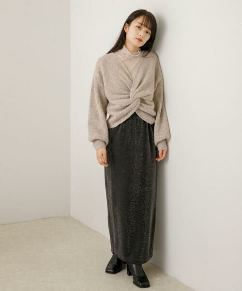 SENSE OF PLACE by URBAN RESEARCH / センスオブプレイス バイ アーバンリサーチ ニット・セーター | 2WAYツイストデザインセーター | 詳細30