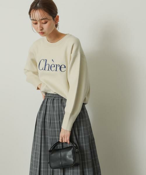 SENSE OF PLACE by URBAN RESEARCH / センスオブプレイス バイ アーバンリサーチ ニット・セーター | ロゴシシュウセーター | 詳細10