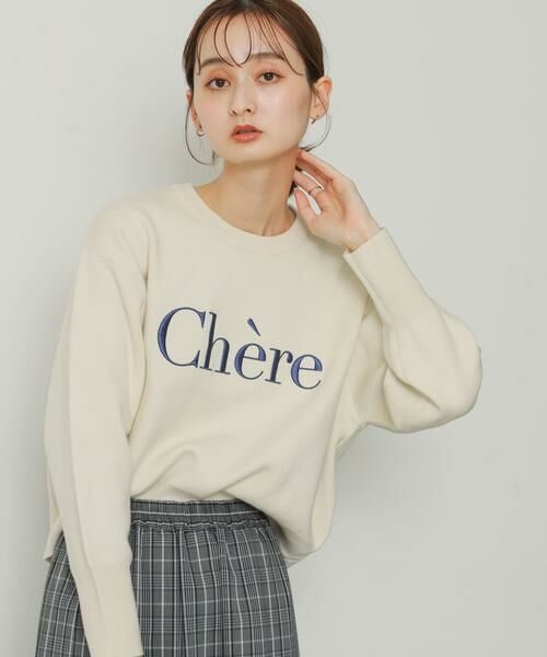 SENSE OF PLACE by URBAN RESEARCH / センスオブプレイス バイ アーバンリサーチ ニット・セーター | ロゴシシュウセーター | 詳細3