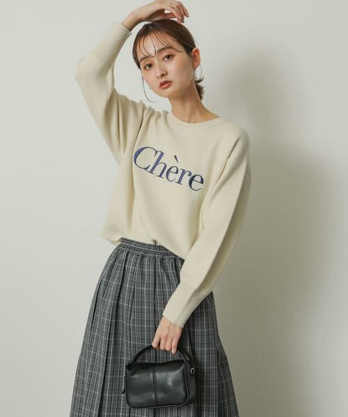 SENSE OF PLACE by URBAN RESEARCH / センスオブプレイス バイ アーバンリサーチ ニット・セーター | ロゴシシュウセーター | 詳細9