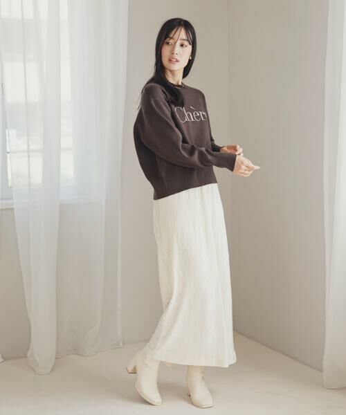 SENSE OF PLACE by URBAN RESEARCH / センスオブプレイス バイ アーバンリサーチ ニット・セーター | ロゴシシュウセーター | 詳細26