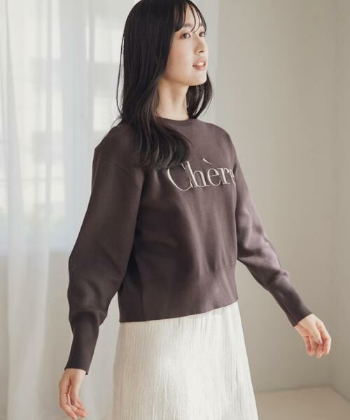 SENSE OF PLACE by URBAN RESEARCH / センスオブプレイス バイ アーバンリサーチ ニット・セーター | ロゴシシュウセーター | 詳細21