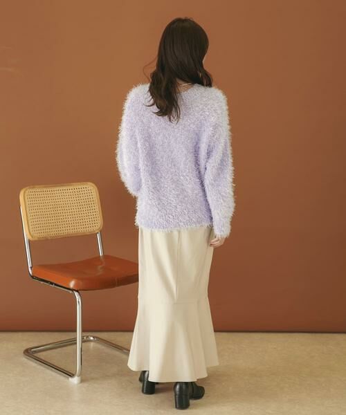 SENSE OF PLACE by URBAN RESEARCH / センスオブプレイス バイ アーバンリサーチ ニット・セーター | Vネックラメフリンジセーター | 詳細11