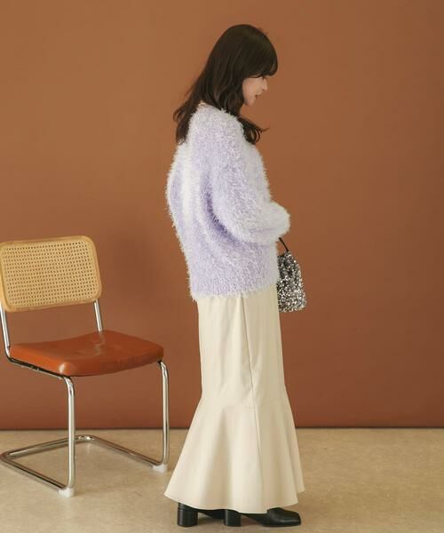 SENSE OF PLACE by URBAN RESEARCH / センスオブプレイス バイ アーバンリサーチ ニット・セーター | Vネックラメフリンジセーター | 詳細12