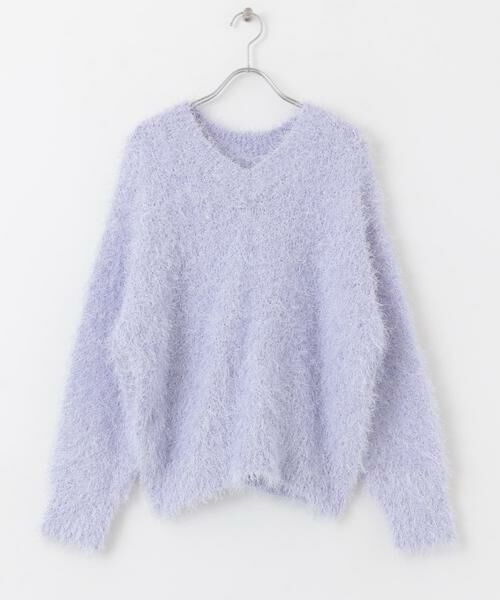 SENSE OF PLACE by URBAN RESEARCH / センスオブプレイス バイ アーバンリサーチ ニット・セーター | Vネックラメフリンジセーター | 詳細14