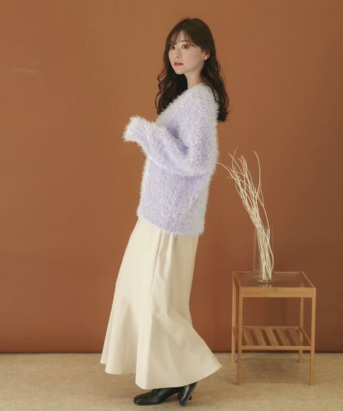 SENSE OF PLACE by URBAN RESEARCH / センスオブプレイス バイ アーバンリサーチ ニット・セーター | Vネックラメフリンジセーター | 詳細9