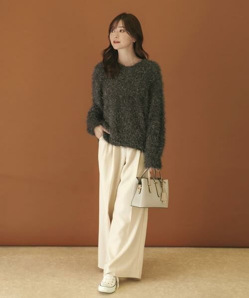 SENSE OF PLACE by URBAN RESEARCH / センスオブプレイス バイ アーバンリサーチ ニット・セーター | Vネックラメフリンジセーター | 詳細29