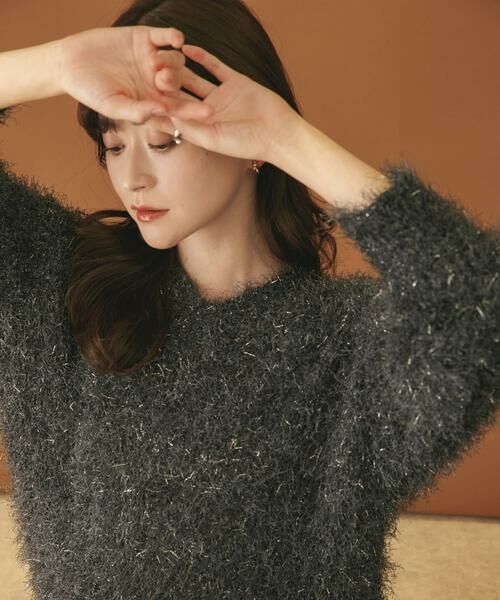 SENSE OF PLACE by URBAN RESEARCH / センスオブプレイス バイ アーバンリサーチ ニット・セーター | Vネックラメフリンジセーター | 詳細23