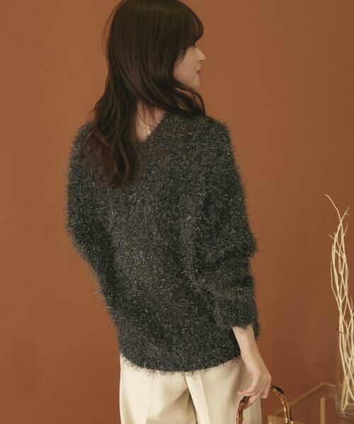 SENSE OF PLACE by URBAN RESEARCH / センスオブプレイス バイ アーバンリサーチ ニット・セーター | Vネックラメフリンジセーター | 詳細26