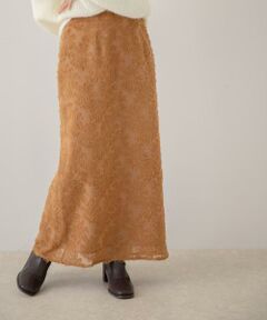 SENSE OF PLACE by URBAN RESEARCH / センスオブプレイス バイ アーバンリサーチ スカート | フラワージャガードストレートスカート