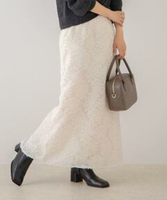 SENSE OF PLACE by URBAN RESEARCH / センスオブプレイス バイ アーバンリサーチ スカート | フラワージャガードストレートスカート