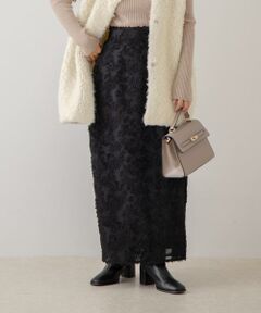 SENSE OF PLACE by URBAN RESEARCH / センスオブプレイス バイ アーバンリサーチ スカート | フラワージャガードストレートスカート