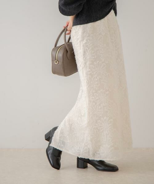 SENSE OF PLACE by URBAN RESEARCH / センスオブプレイス バイ アーバンリサーチ スカート | フラワージャガードストレートスカート | 詳細17